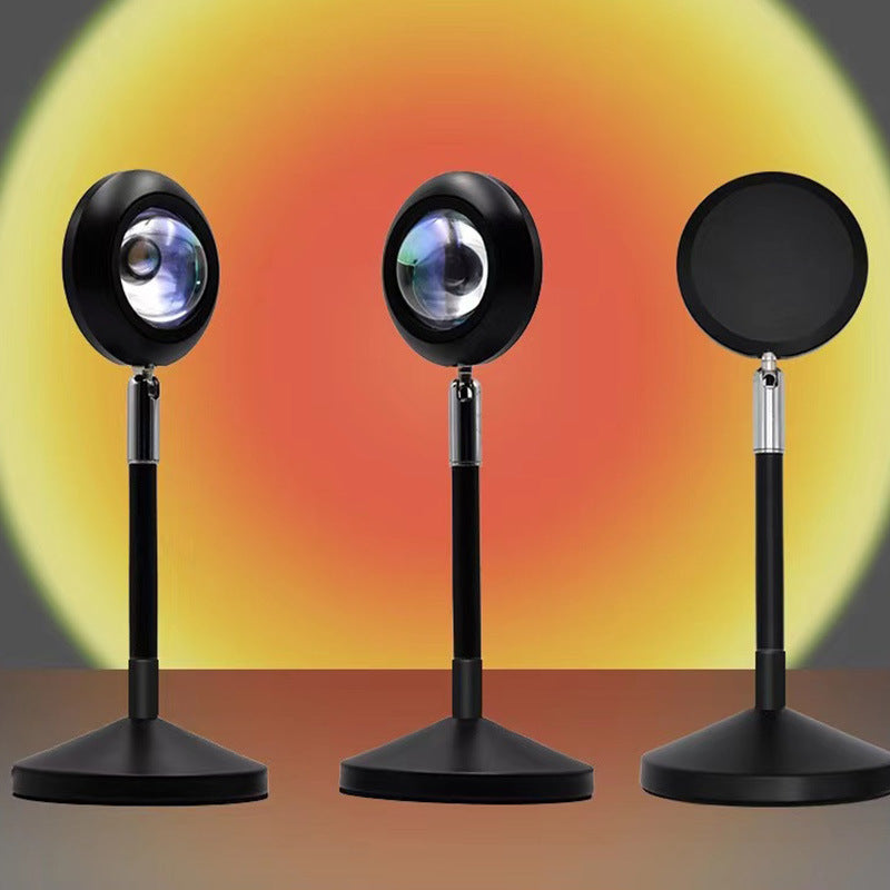 LED Sunset Projector Lamp – Instant Cozy Room Glow
