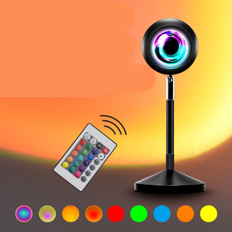 LED Sunset Projector Lamp – Instant Cozy Room Glow